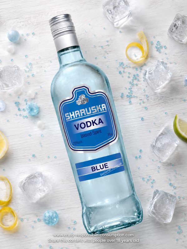 vodka sharuska blue